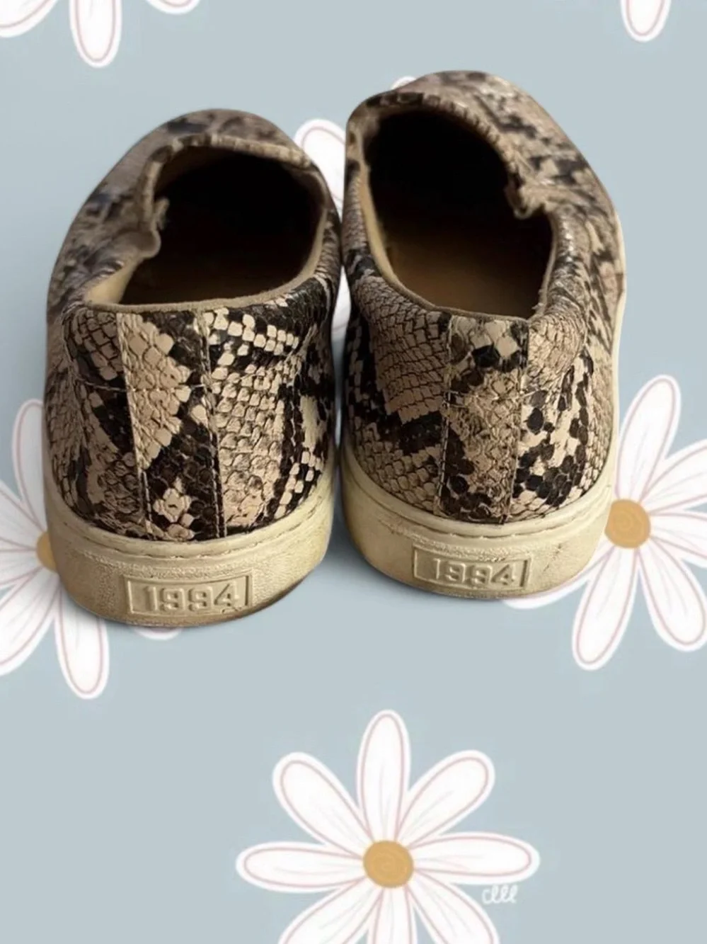 Old Navy Women's Espadrilles in Snake Print Beige and Black